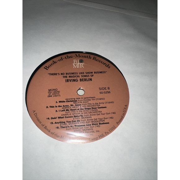 The Magical Songs Of Irving Berlin 1978 Vintage Vinyl Record Box Set 4xLP - Picture 10 of 11